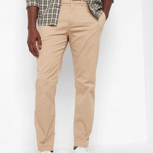 Express Athletic Slim Temp Control Hyper Stretch Chino 34 x 32 - Tan